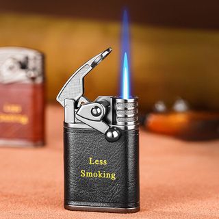 BẬT LỬA KHÈ BÚNG TAY BỌC DA - XÀI GAS