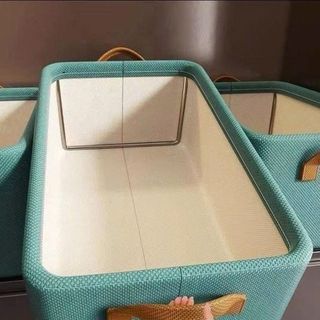 Hộp vải đựng quần áo có khung sắt,cứng cáp,chắc chắn