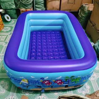 Bể Bơi Phao Chữ Nhật 1m8 - 3 Tầng