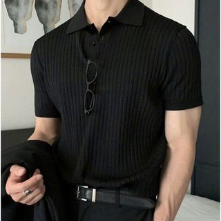 áo pô đen gân lạnh đủ màu