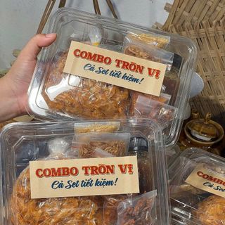 SET BÁNH DẺO SỢI TÔM KHÔ BÒ THẬP CẨM 400G - WINNIE HOUSE