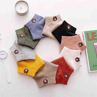 TẤT GẤU HỌA TIẾT ( 1 BỊCH 10 ĐÔI )