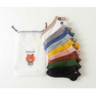 TẤT GẤU HỌA TIẾT ( 1 BỊCH 10 ĐÔI )