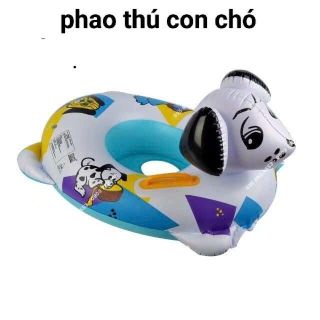 PHAO BƠI HÌNH THÚ XỎ CHÂN CHO BÉ