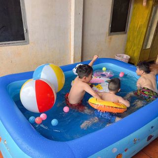 Bể Bơi Phao Gia Đình 2m55 - 3 Tầng