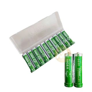 PIN SẠC 18650 3.7V 2200MAH TIGER ĐẦU NHỌN