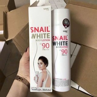 Sữa dưỡng thể dưỡng da chống nắng Snail White Body Lotion Spf 90-200ml