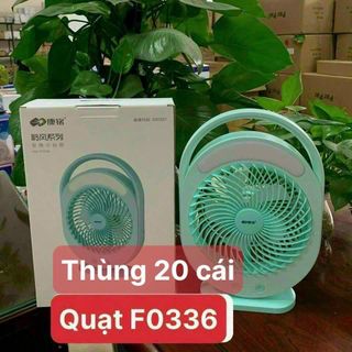 Quạt Tích Điện Có Đèn 0336