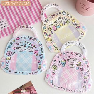 TÚI ZIP QUAI XÁCH NHIỀU HÌNH 16x17.7cm