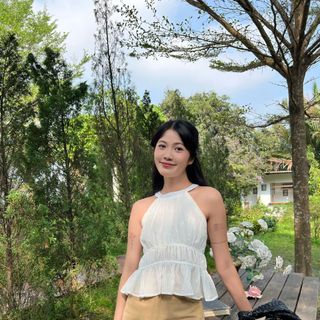 [SHOPPUMI] Áo yếm Goral 2 màu trong trẻo chất tơ size SM Pumi 16855