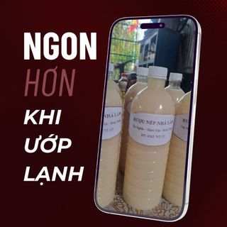 Rượu nếp sữa má làm -Miễn phí uống thử free ship