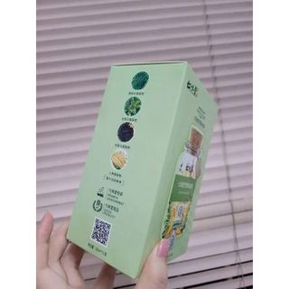 Hộp 10 Gói Dầu Gội Nhuộm Tóc Thảo Dược Qiweitang Lên Màu Đều Đẹp Màu Đen VàNâu(30ml/Gói)