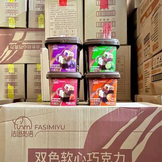 socola xô nhiều vị