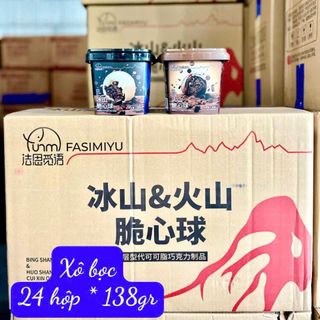 socola xô nhiều vị