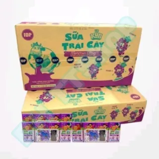 Sữa Kun hương vị nho thùng 48 hộp × 110ml
