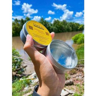 Wax Tạo Kiểu Tóc Lorea-Dạng Gel Giúp Giữ Nếp,Không Bóng Nhờn, Bết Dính - Hộp Thiếc