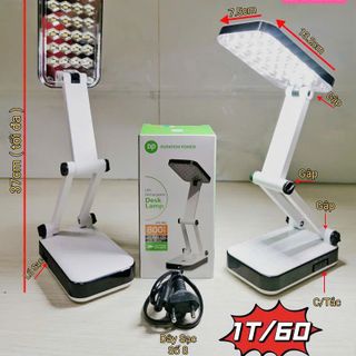 ĐÈN LED ĐỂ BÀN GẤP GỌN 24 BÓNG DP 666