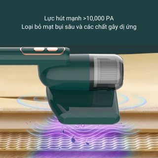 MÁY HÚT BỤI GIƯỜNG - HÚT BỤI QUẦN ÁO GẤU BÔNG THẢM