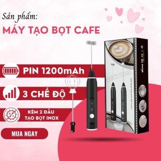 MÁY TẠO BỌT CAFE KIÊM ĐÁNH TRỨNG 3 TỐC ĐỘ