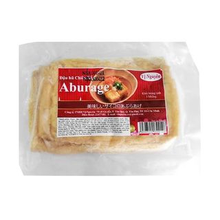 Đậu Hũ Da Aburage Đông Lạnh Vị Nguyên Gói 3 Miếng