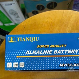 PIN AG13 1128MP 1166A D76A G13A GPA7 GPA76 LR44 LR1154 Tianqiu 1.5V - 1 vỉ 10 viên
