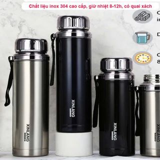 BÌNH GIỮ NHIỆT KIM CƯƠNG XINLANG 1000ML