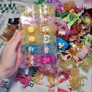 KẸP TÓC 5 RĂNG ĐÍNH CHARM