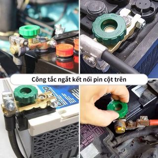 Công Tắc Ngắt Kết Nối Bình Ắc Quy Xe Hơi/Xe Tải Tiện Dụng
