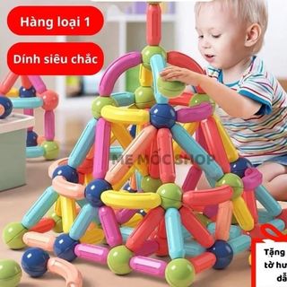 BỘ ĐỒ CHƠI XẾP HÌNH NAM CHÂM 64 CHI TIẾT