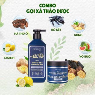 Combo dầu gội 500ml và dầu xả 200gr Nam NungChính Hãng