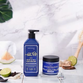 Combo dầu gội 500ml và dầu xả 200gr Nam NungChính Hãng