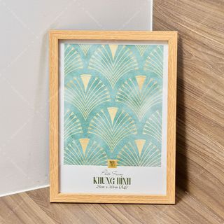 Khung Bằng Khen A4 Thảo Tranh - Mặt Mica Sang Trọng, An Toàn
