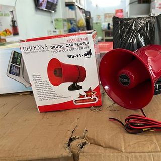 LOA PHÓNG THANH KẸP BÌNH 12V MS11 006