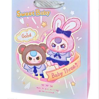 TÚI QUÀ DỌC BABY THREE (32X26X12CM)