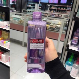 NƯỚC TẨY TRANG L’OREALREVITA LIFT HYALURONIC ACID MÀU TÍM -400ML