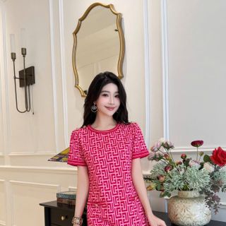 Đầm quảng châu form suông