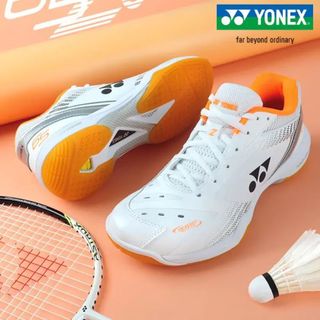 GIÀY CẦU LÔNG 65Z3 TRẮNG CAM