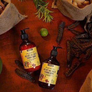 Combo dầu gội xả NamNung ngăn ngừa gàu, kích mọc tóc,giúp tóc chắc khỏe, suôn mượt - 500ml