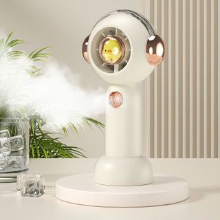Quạt Cầm Tay Mini Phun Sương Hình Con Vịt