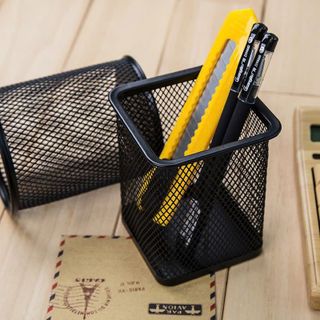 Hộp Lưới Kim Loại Đựng Bút