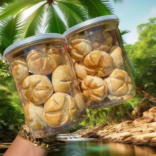 BÁNH BÔNG DỪA SẦU RIÊNG: HƯƠNG VỊ MIỀN TÂY SÔNG NƯỚC 300G - WINNIE HOUSE