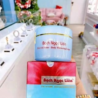 Kem bạch ngọc liên 2in1at home body whitening cream dưỡng