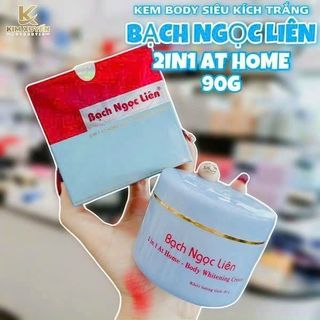 Kem bạch ngọc liên 2in1at home body whitening cream dưỡng