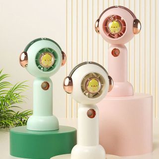 Quạt Cầm Tay Mini Phun Sương Hình Con Vịt