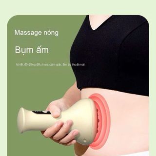 Máy Massage Giác Hơi Cạo Gió Cầm Tay , Matxa Chườm Nóng Hồng Ngoại