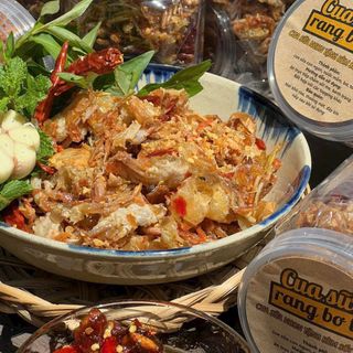 CUA SỮA RANG BƠ TỎI - VỊ NGON ĐỘC LẠ, ĂN LÀ GHIỀN 250G - WINNIE HOUSE