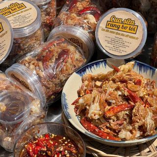 CUA SỮA RANG BƠ TỎI - VỊ NGON ĐỘC LẠ, ĂN LÀ GHIỀN 250G - WINNIE HOUSE