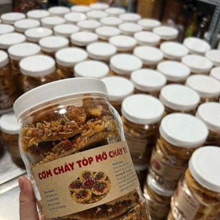 CƠM CHÁY TÓP MỠ HÀNH PHI MUỐI TÔM, HƯƠNG VỊ ĐẶC BIỆT 500G - WINNIE HOUSE