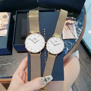 ĐỒNG HỒ NỮ CAO CẤP DANIEL W PETITE DÂY LƯỚI MẶT TRÒN