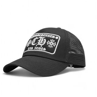 Mũ Chrome Heart Đen Logo Trắng form unisex dành cho cả nam và nữ